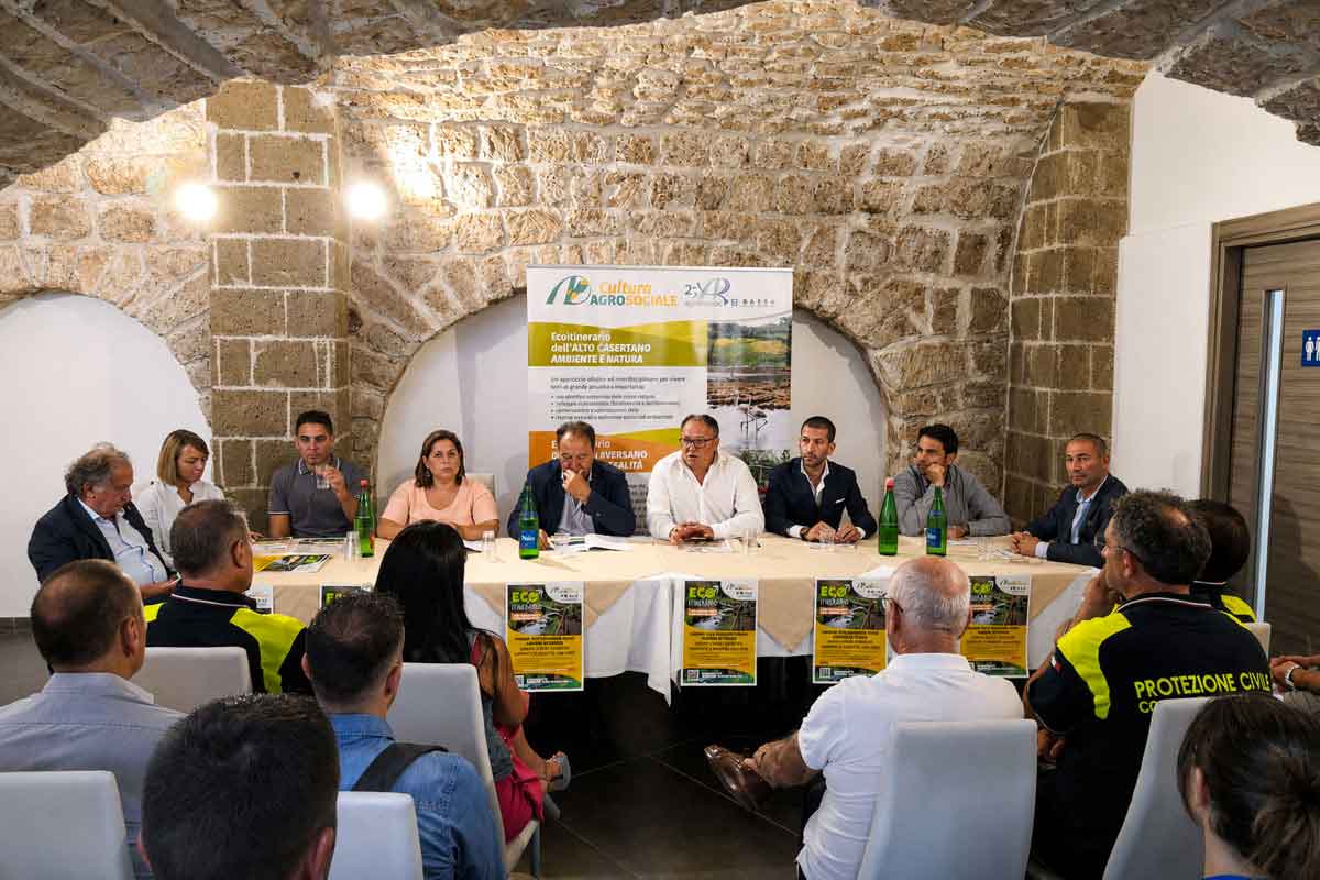Convegno sul sistema vulcanico di Roccamonfina con i sindaci del territorio
